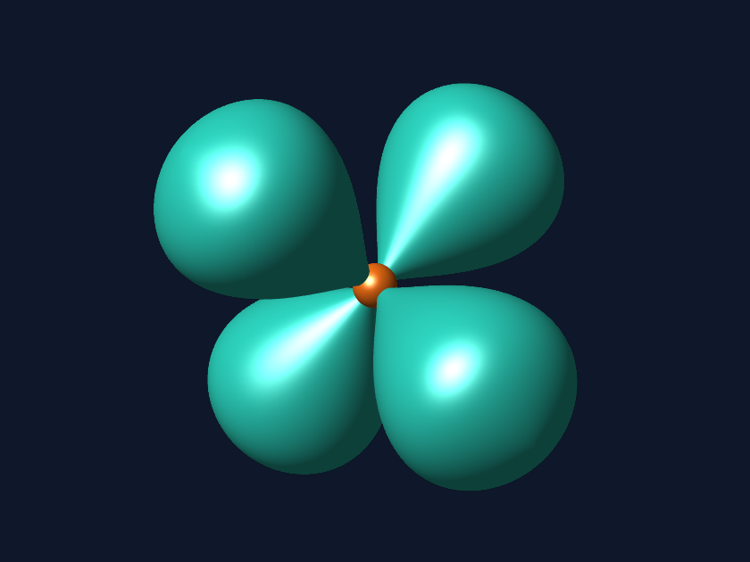 sp&sup3; hybrid orbitals